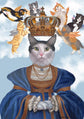 Cat Portraits Blank Greeting Cards 4-Pack 